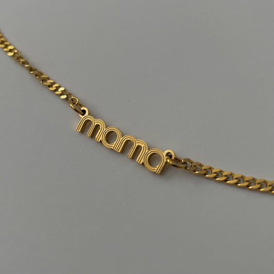 Mama Necklace 2.0- Gold