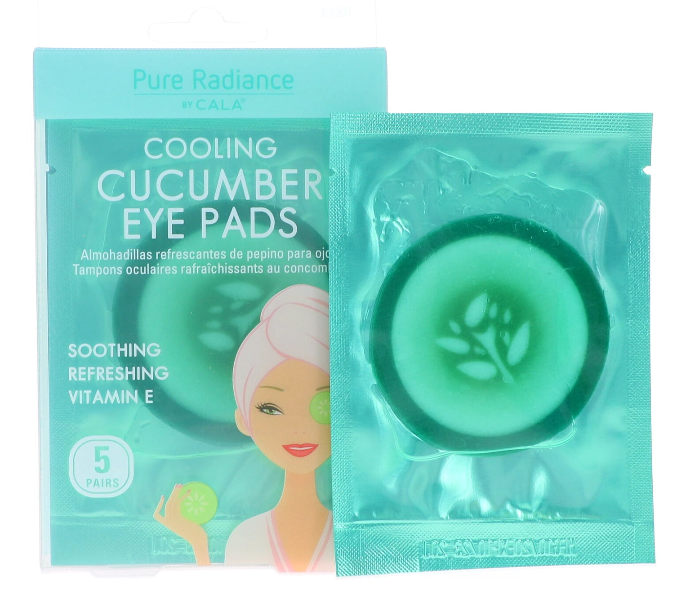 Cala Cooling Cucumber Eye Mask Patches Spa