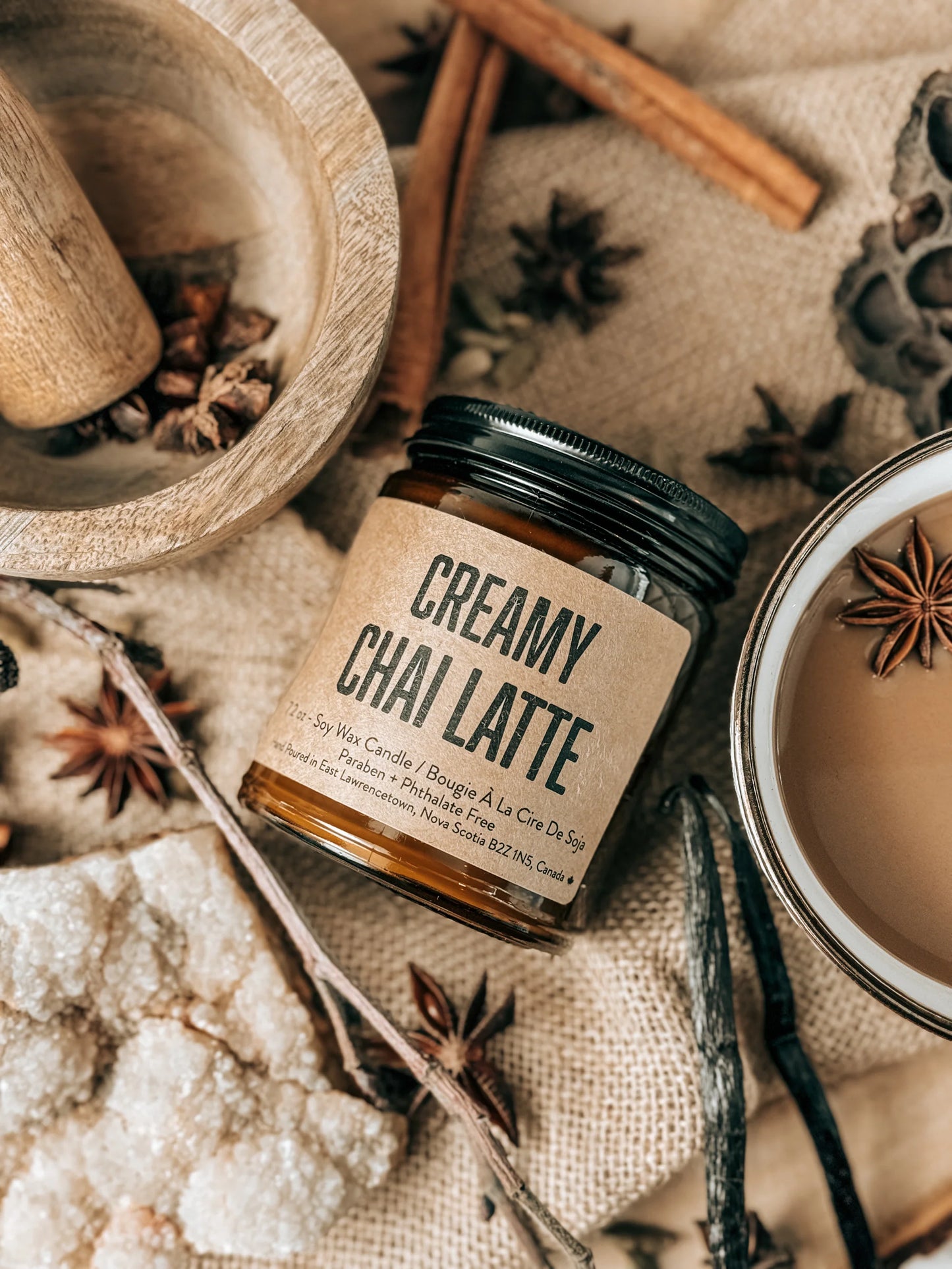 Creamy Chai Latte Candle