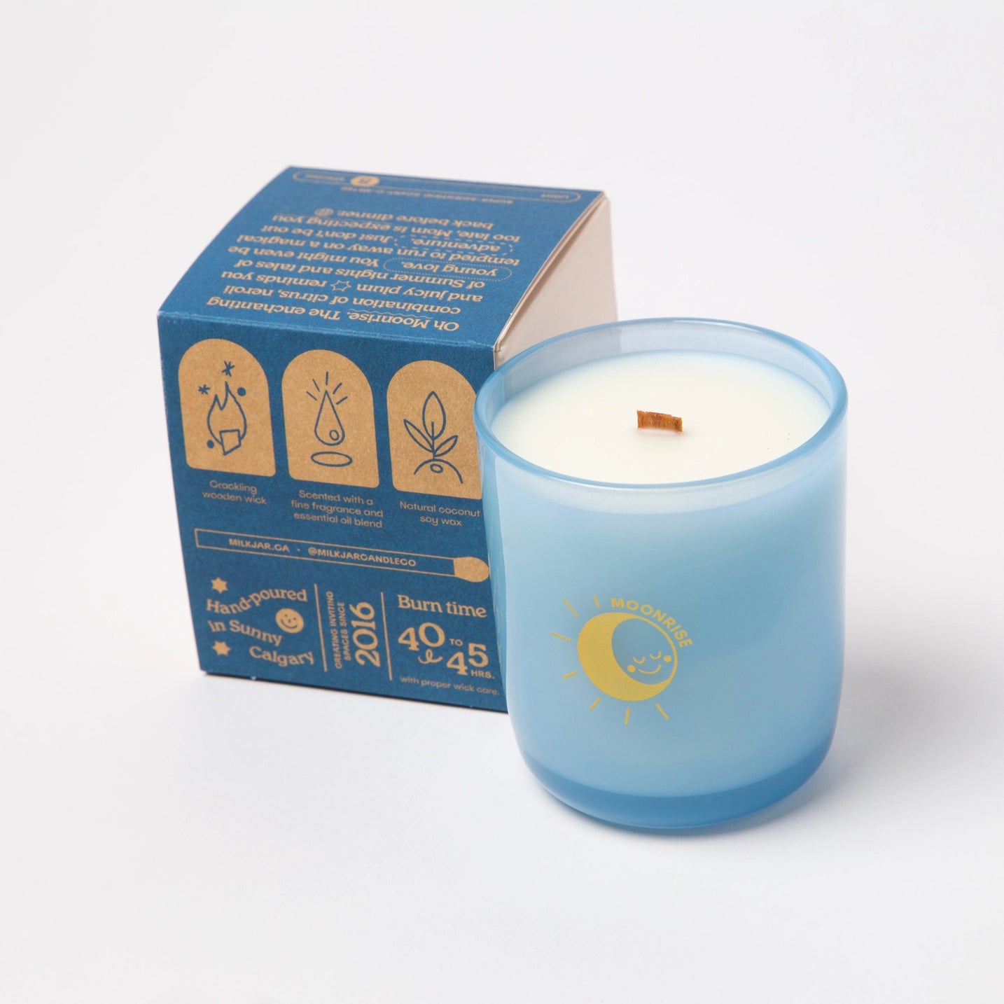 Moonrise - Neroli & Plum Coconut Soy Candle