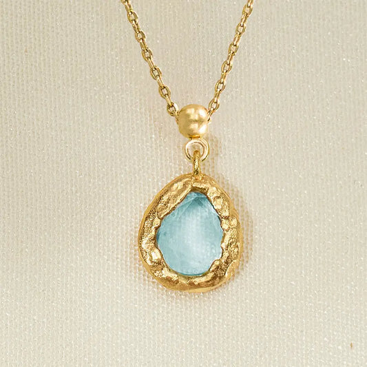 Lysia Turquoise Charm Necklace