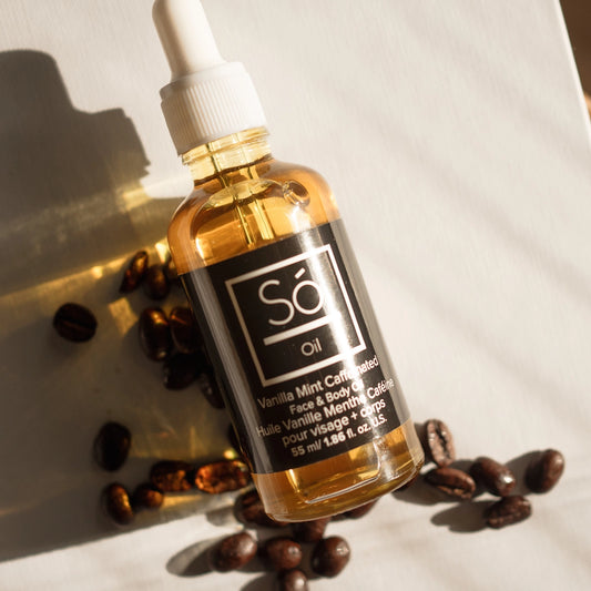 Face & Body Oil - Vanilla Mint Caffeinated